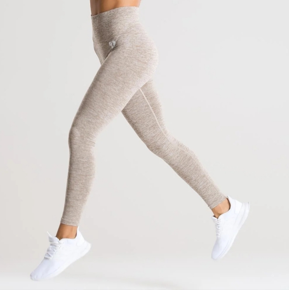 Gorgeous Women's Best Move Seamless Leggings - Brown Grey Marl
